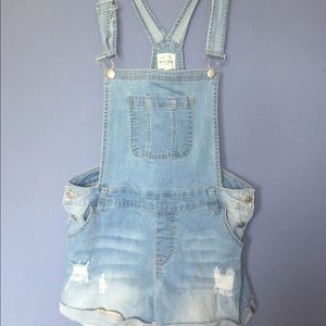 Short overalls!
